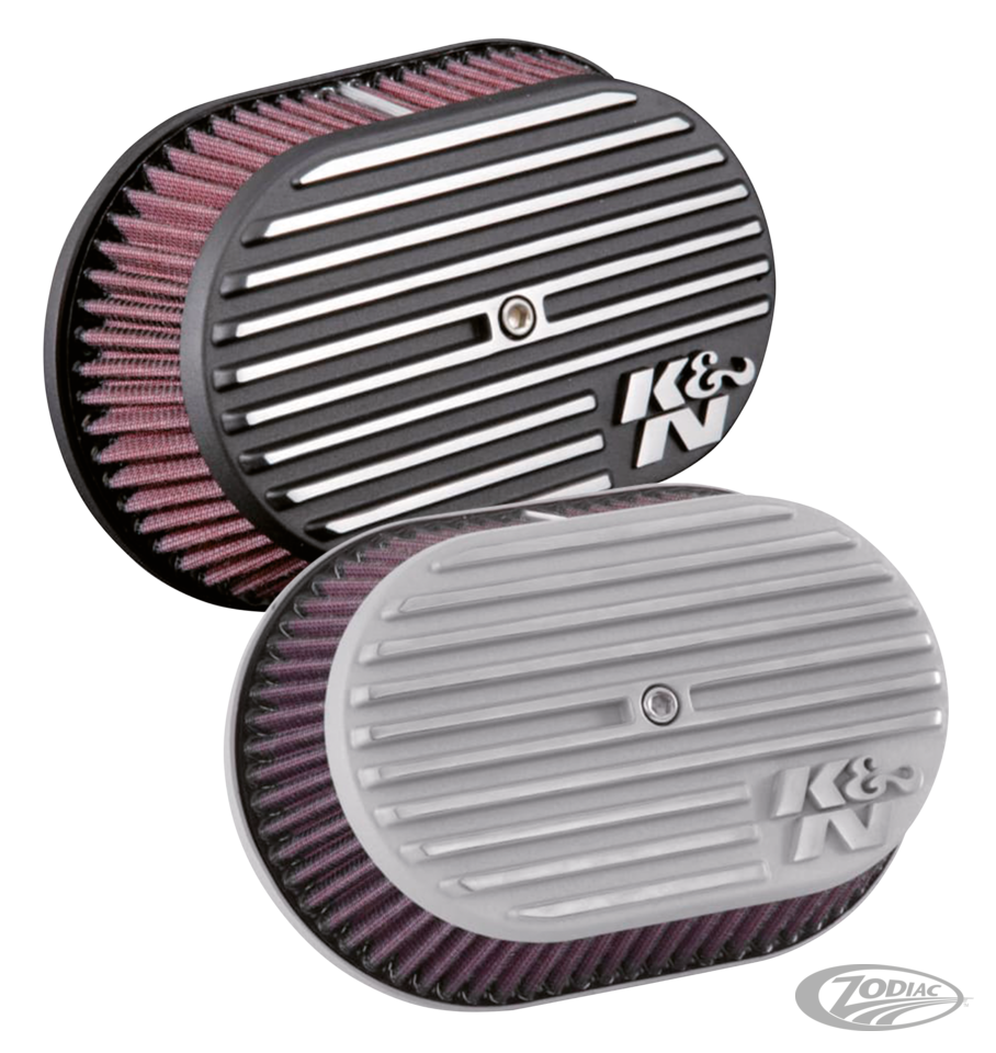 K&N STREET METAL OVAL AIR CLEANER FOR MILWAUKEE EIGHT