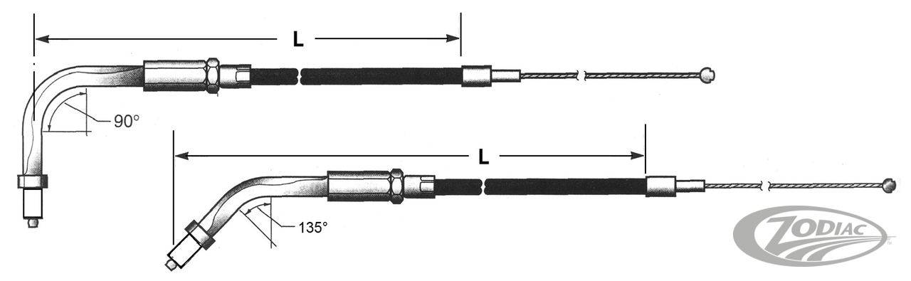 GAS- EN STATIONAIRKABEL 1996-2001 BRANDSTOFGEÏNJECTEERDE TOURING