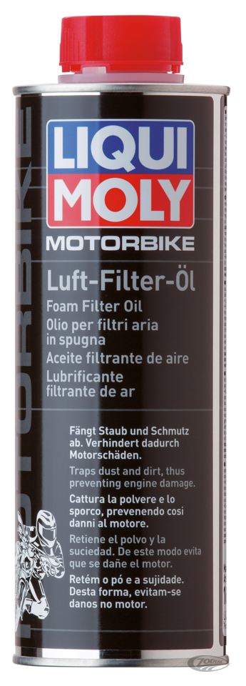 LIQUI MOLY FILTEROLIE VOOR SCHUIMLUCHTFILTERS