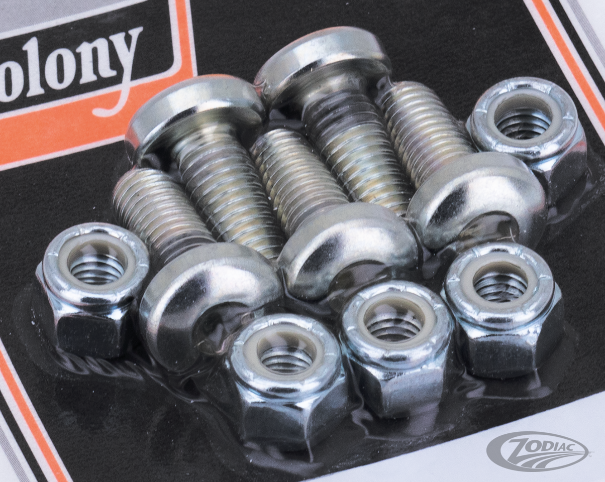 BRAKE ROTOR SCREWS & NUTS FOR TOURING