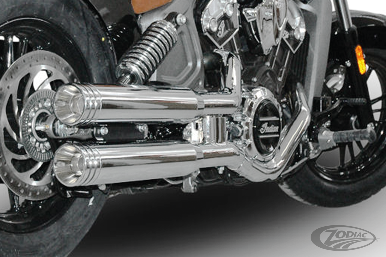 V-PERFORMANCE SLIP-ON MUFFLERS FOR INDIAN SCOUT