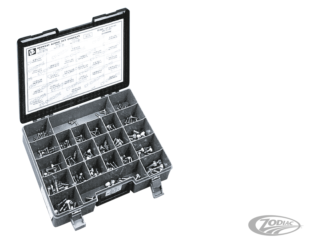 ASSORTIMENT VERCHROOMDE TORX-KOPSCHROEVEN