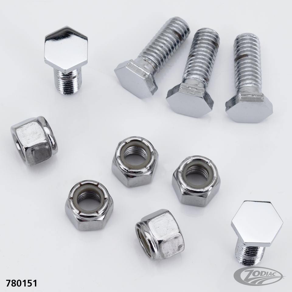 BRAKE ROTOR SCREWS & NUTS FOR TOURING