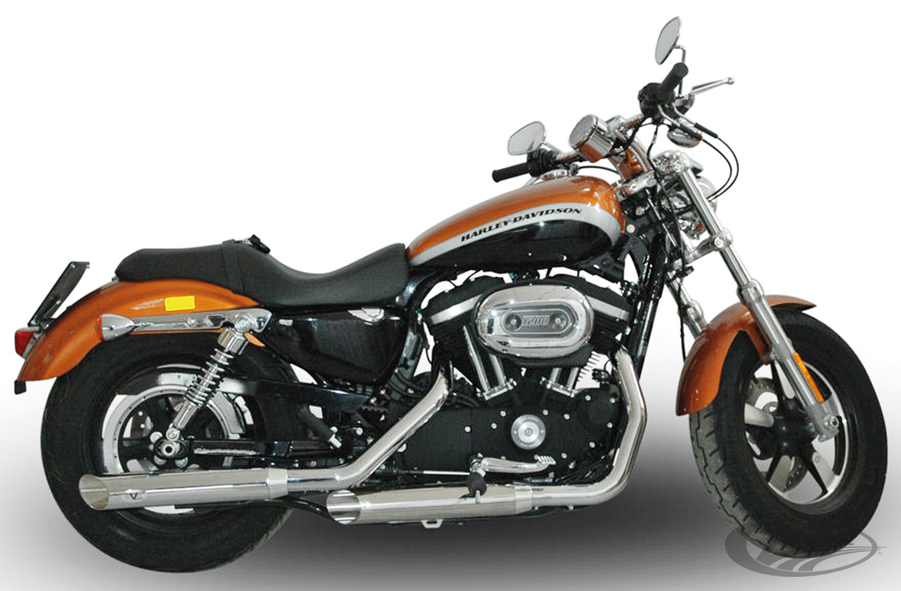 V-PERFORMANCE SLIP-ON DEMPERS VOOR SPORTSTER