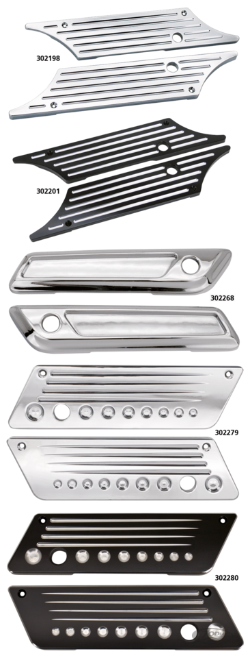 BILLET ZADELTAS LATCH COVERS