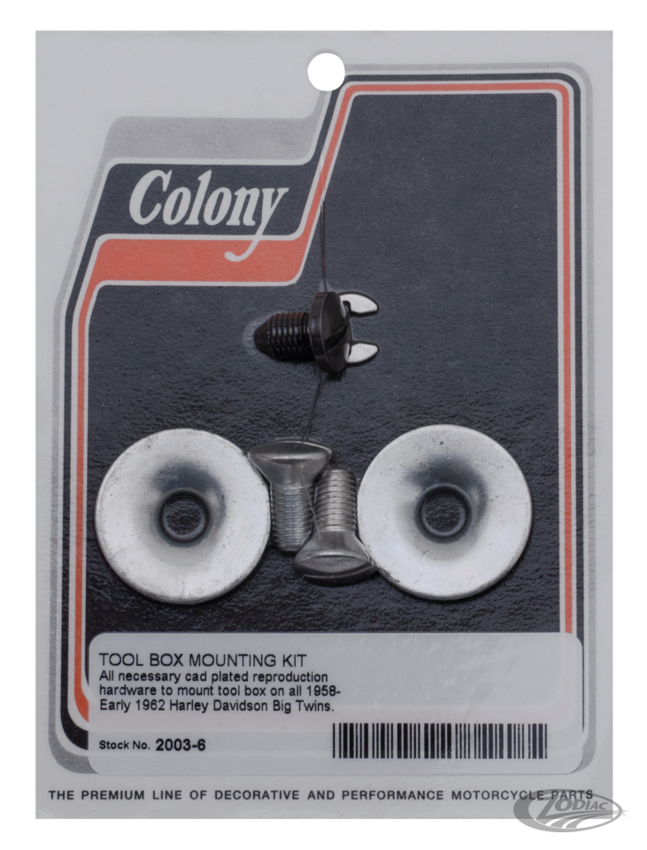 COLONY TOOL BOX MOUNT KITS