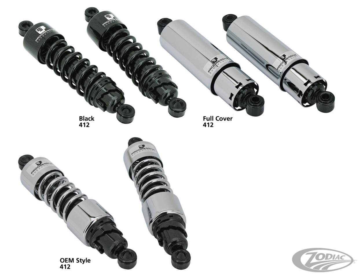 "AMERICAN TUNED" GAS SHOCKS BY PROGRESSIVE SUSPENSION