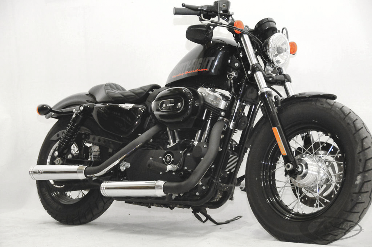 V-PERFORMANCE SLIP-ON DEMPERS VOOR SPORTSTER