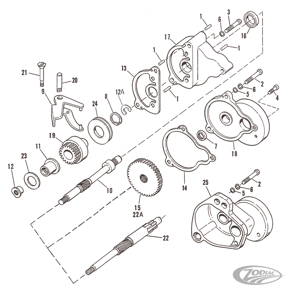 SAE-FORMAAT VERZINKT HARDWARE