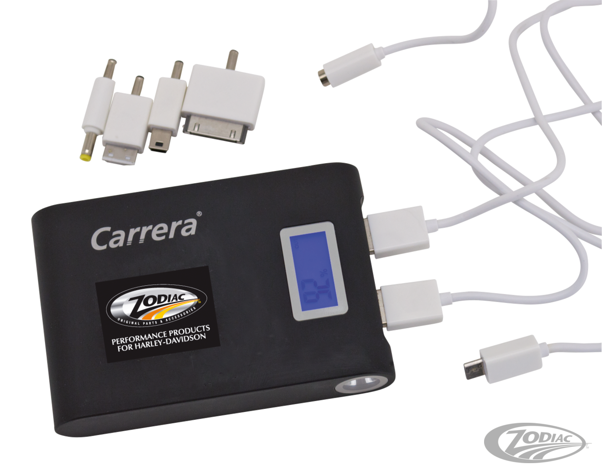 CARRERA POWERBANK MET LED-ZAKLAMP