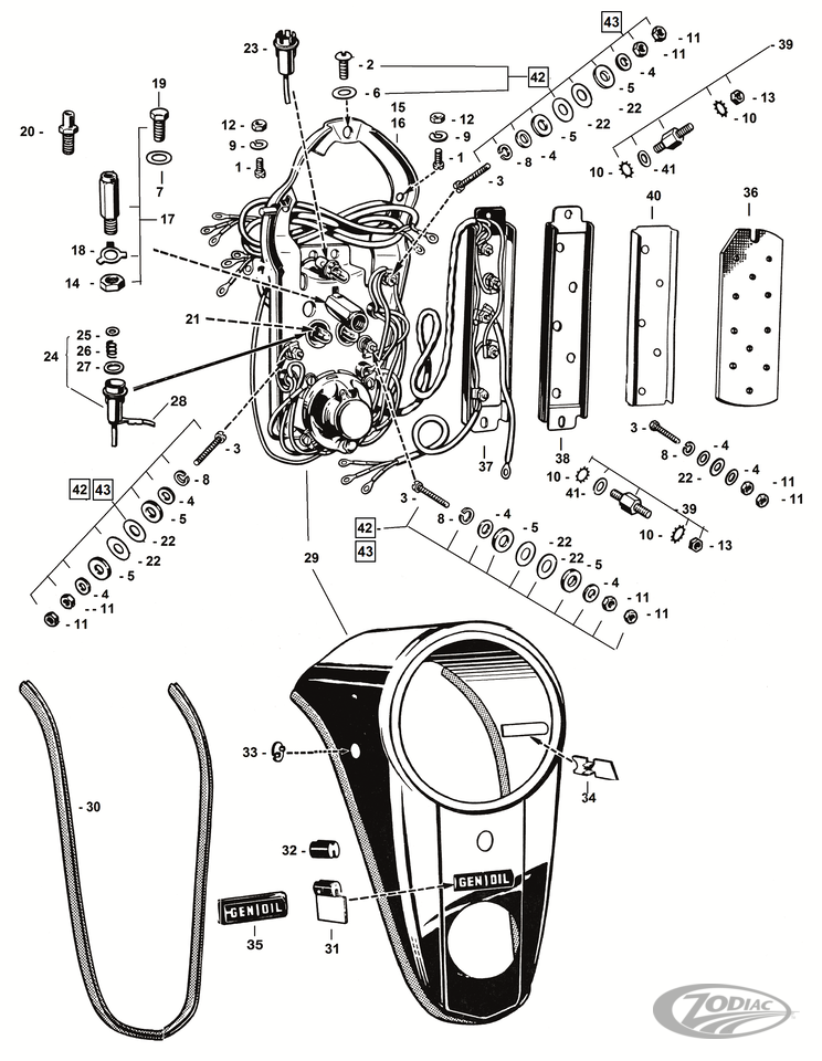 INSTRUMENT PANEL 1947-1961