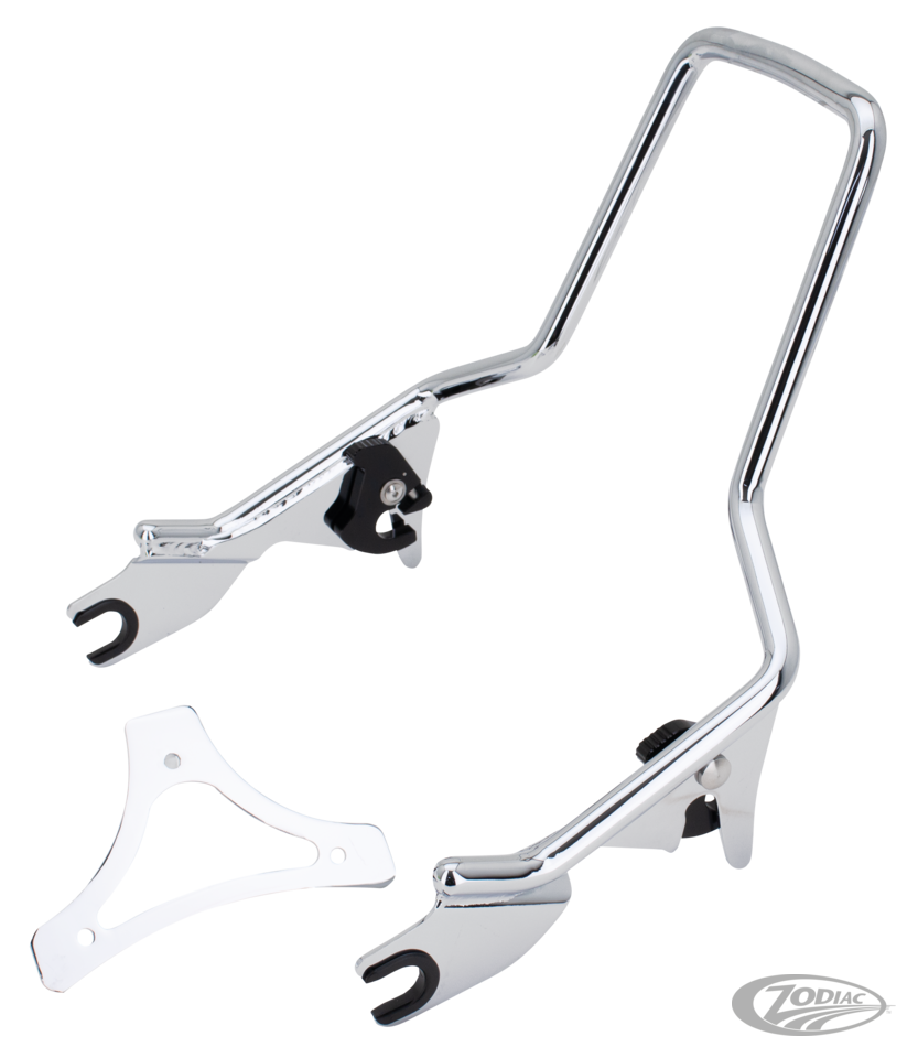 AFNEEMBARE SISSY BARS VOOR TOURING