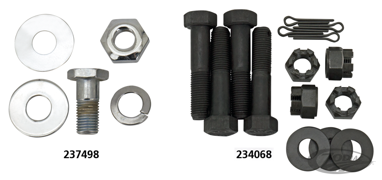 COLONY MOTOR MOUNT HARDWARE KITS FOR 45CI