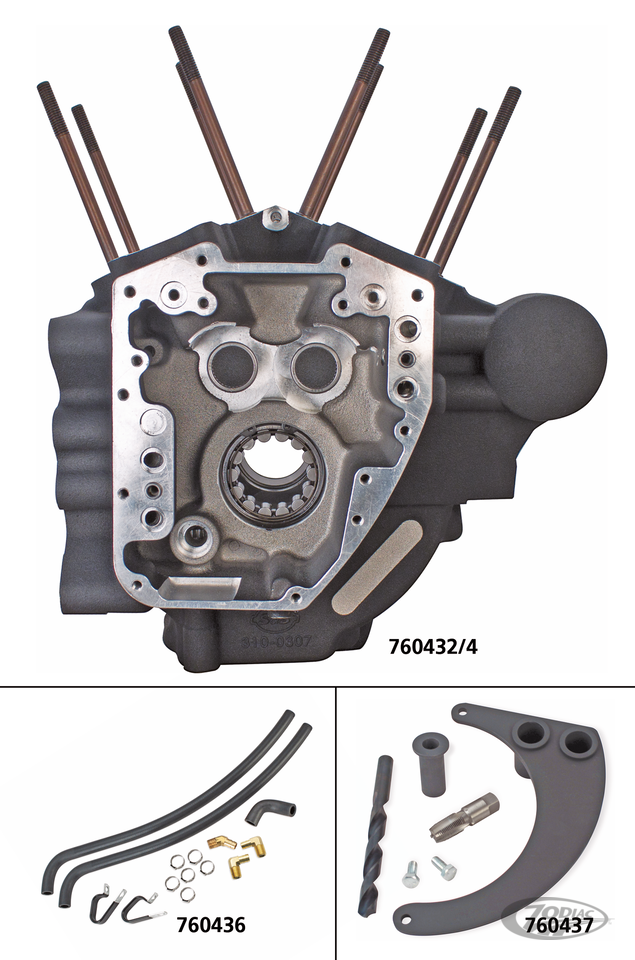 S&amp;S CARTERS VOOR TWIN CAM TOURING 2007-2016