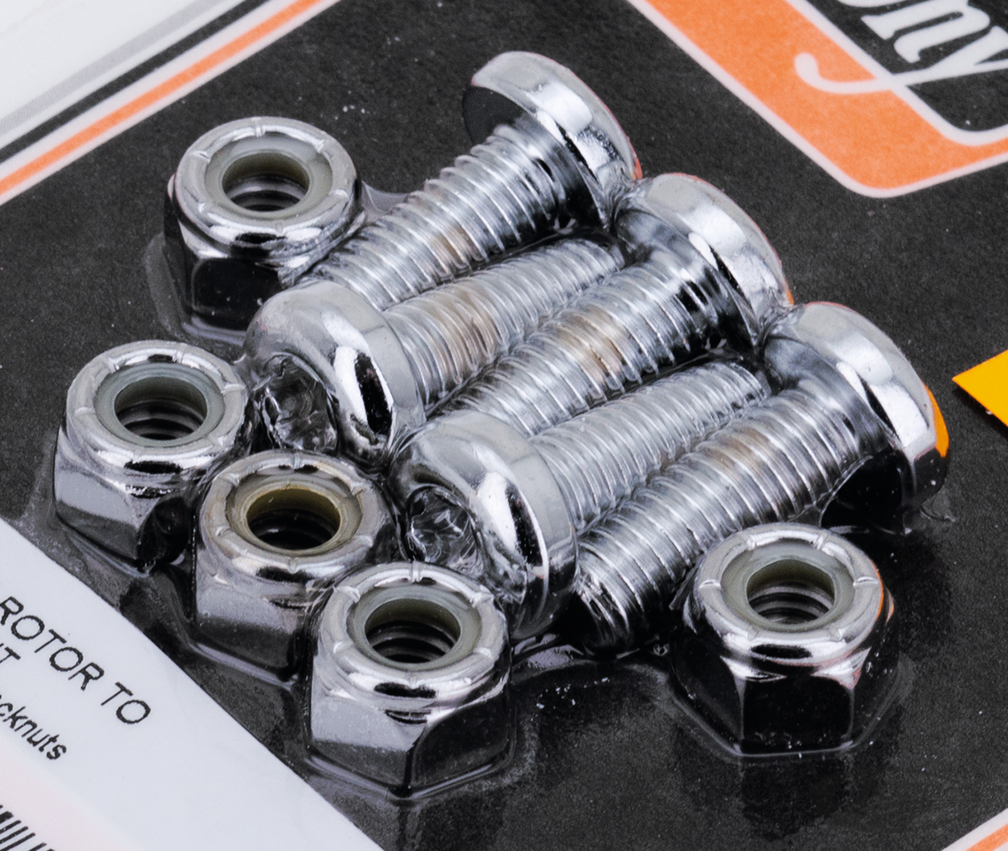 BRAKE ROTOR SCREWS & NUTS FOR SOFTAIL