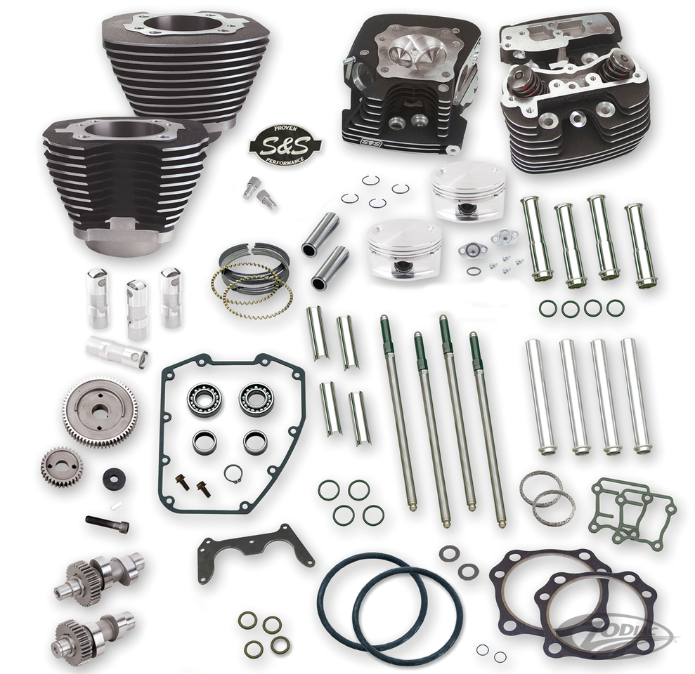 S&amp;S 95CI SUPER VOORRAAD HOT SET UP KITS VOOR TWIN CAM