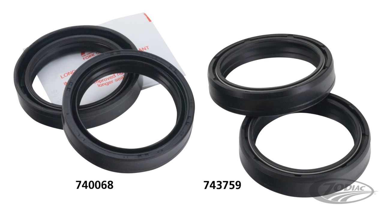 FRONT FORK SEALS FOR OEM UPSIDE DOWN FORKS