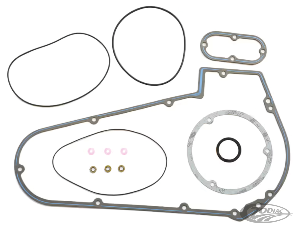 PAKKINGEN, O-RINGEN EN AFDICHTINGEN VOOR ALUMINIUM PRIMAIR OP 1965-1986 4-SPEED BIG TWIN