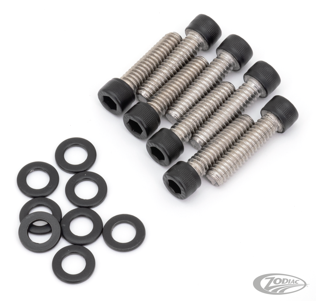 BLACK STAINLESS STEEL TAPPET BLOCK SCREWS