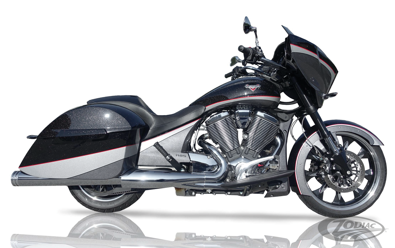 E-APPROVED V-PERFORMANCE SLIP-ON MUFFLERS FOR VICTORY